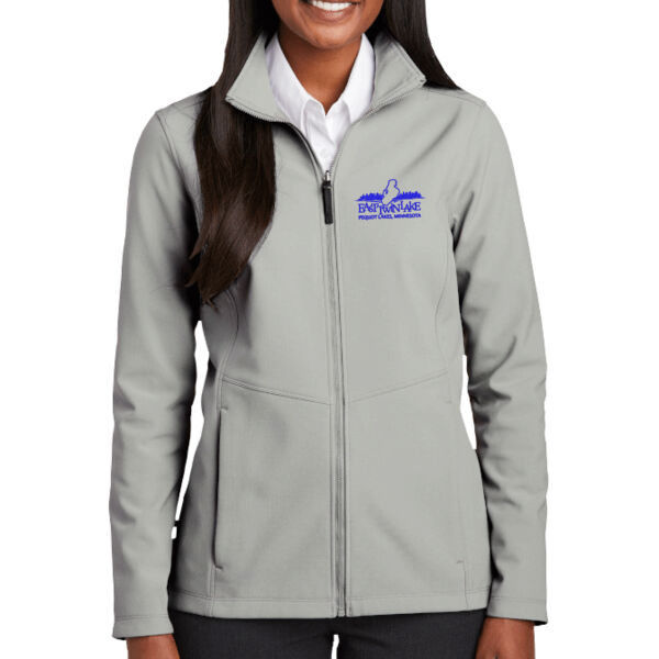 Port Authority Ladies Collective Soft Shell Jacket - Embroidered Logo Port Authority Ladies Collective Soft Shell Jacket - Embroidered Logo Thumbnail