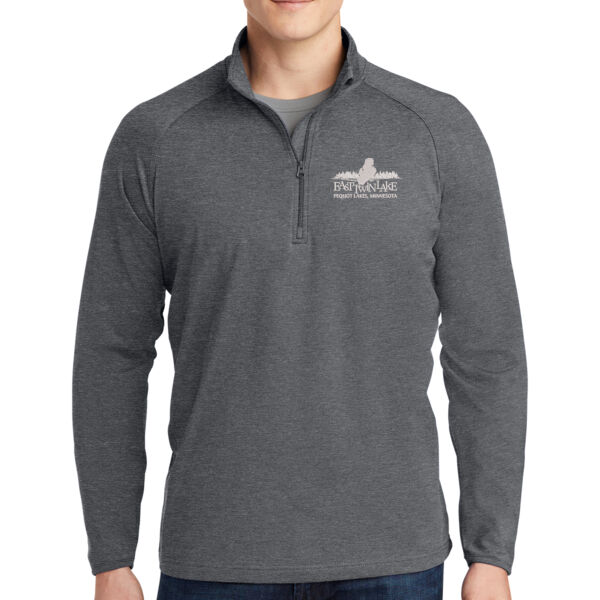 Sport-Tek Sport-Wick Stretch 1/2-Zip Pullover - Embroidered Logo Sport-Tek Sport-Wick Stretch 1/2-Zip Pullover - Embroidered Logo Thumbnail
