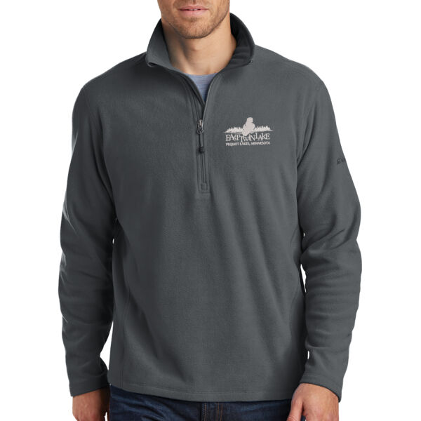 Eddie Bauer 1/2-Zip MicroFleece Jacket - Embroidered Logo Eddie Bauer 1/2-Zip MicroFleece Jacket - Embroidered Logo Thumbnail