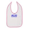 Infant Contrast Trim Premium Jersey Bib Thumbnail